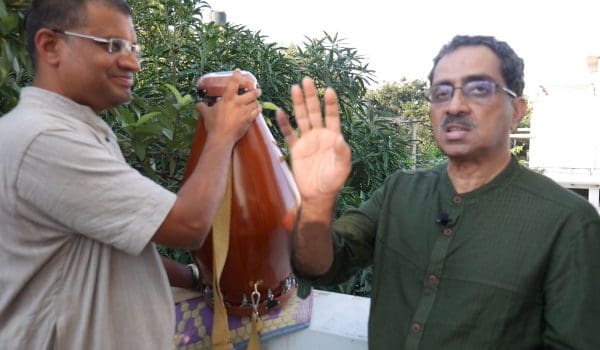 Dr Varadaranganji, brain behind Madhura Mridanga